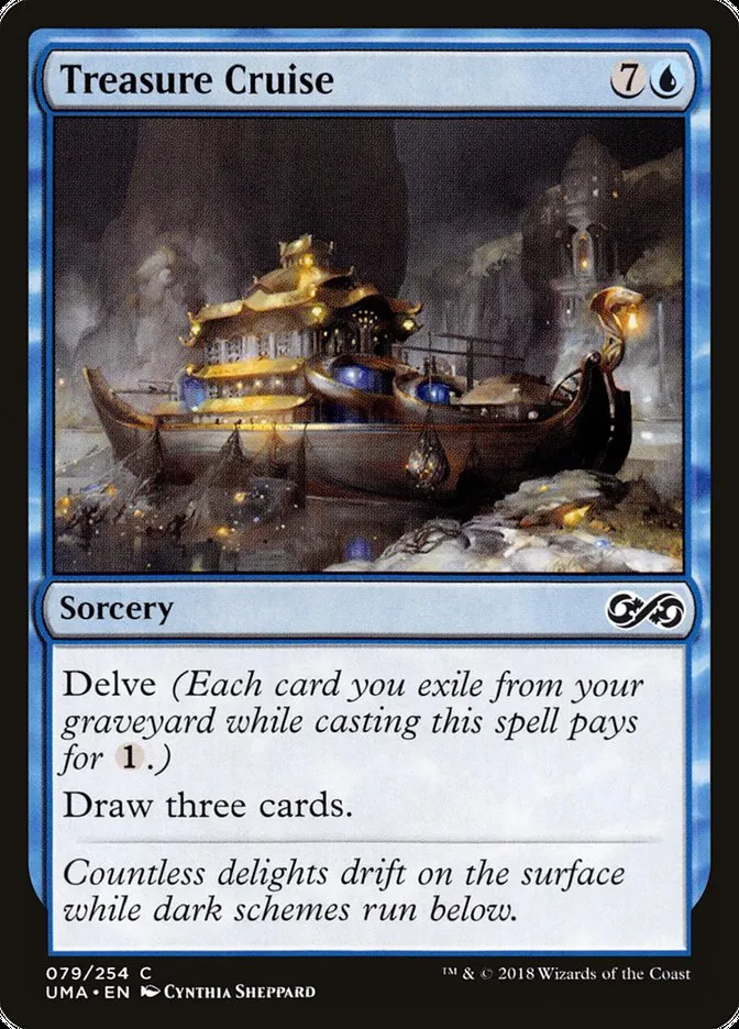 2018 Ultimate Masters Treasure Cruise common #79 unlisted card image