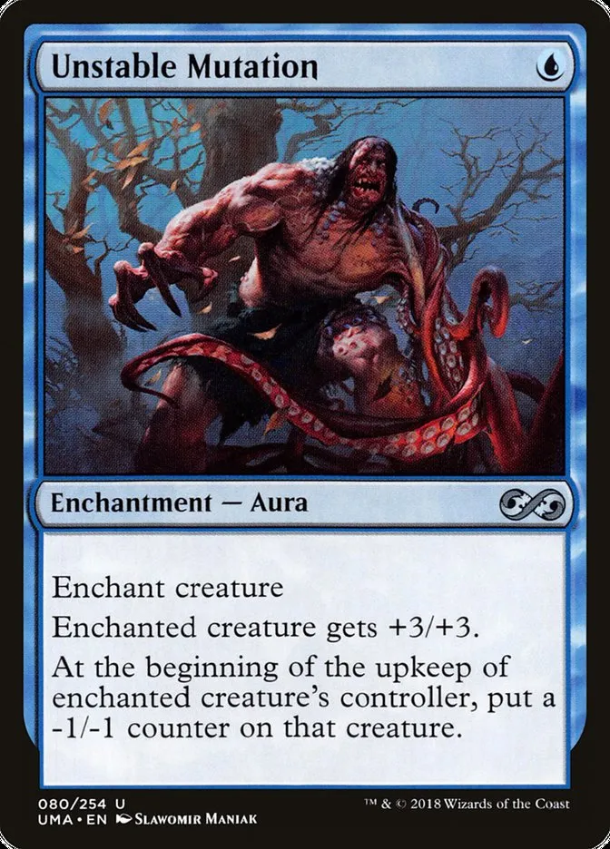 2018 Ultimate Masters Unstable Mutation uncommon #80 unlisted card image