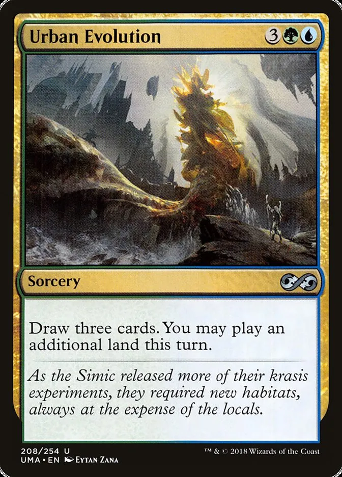 2018 Ultimate Masters Urban Evolution uncommon #208 unlisted card image