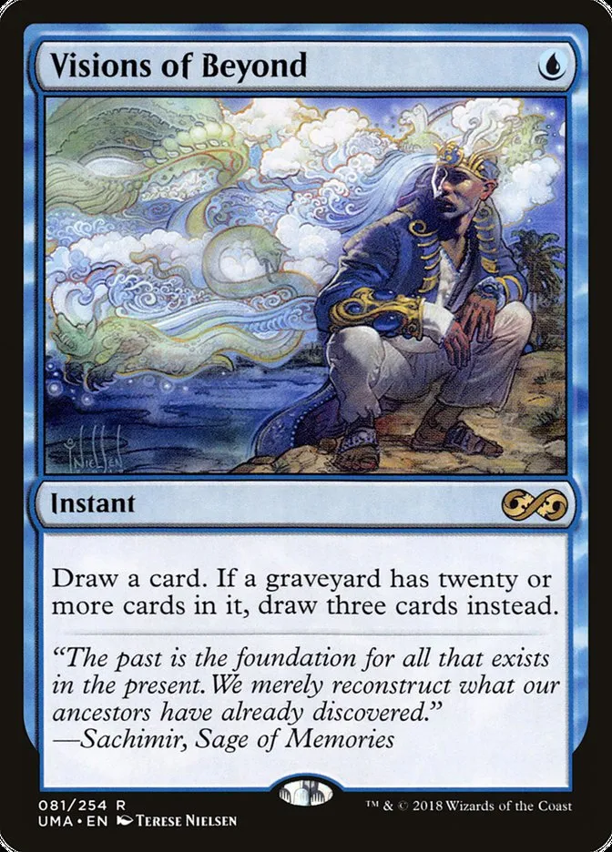 2018 Ultimate Masters Visions of Beyond rare #81 unlisted card image