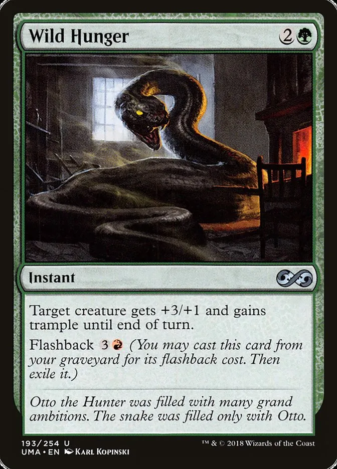 2018 Ultimate Masters Wild Hunger uncommon #193 unlisted card image