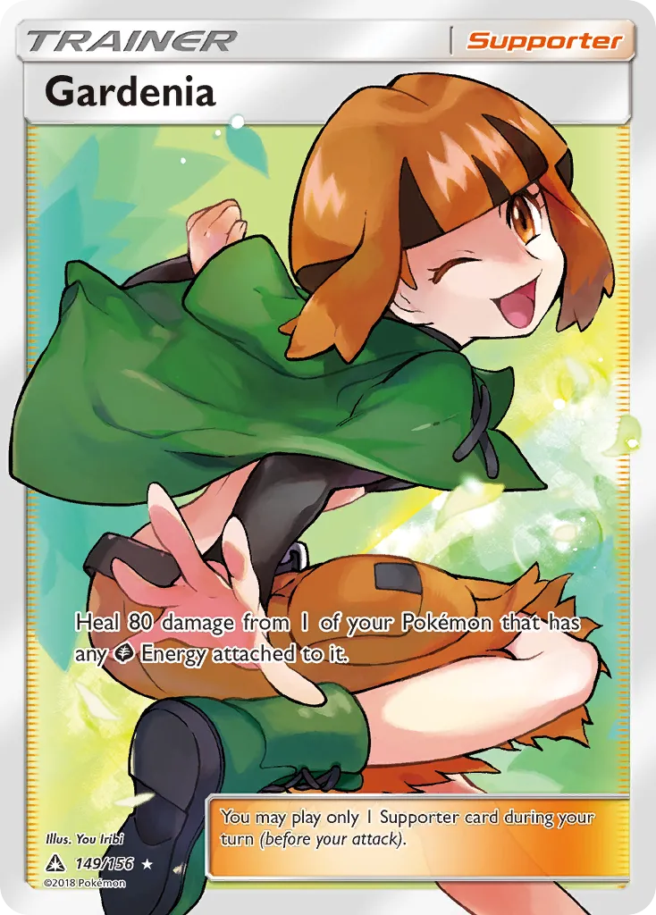 2018 Ultra Prism Gardenia #124/156 Uncommon card image