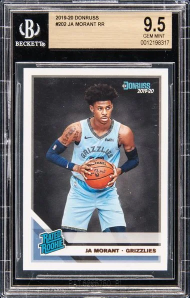 2019-20 Donruss Ja Morant #202 card image