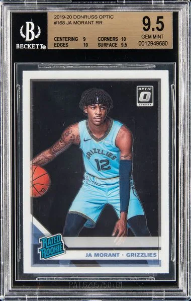 2019-20 Donruss Optic Ja Morant #168 card image