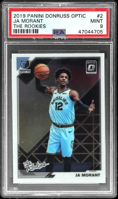 2019-20 Donruss Optic Ja Morant The Rookies #2 card image