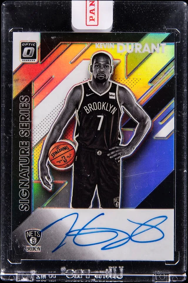2019-20 Donruss Optic Kevin Durant Signature Series #SS-KDR card image