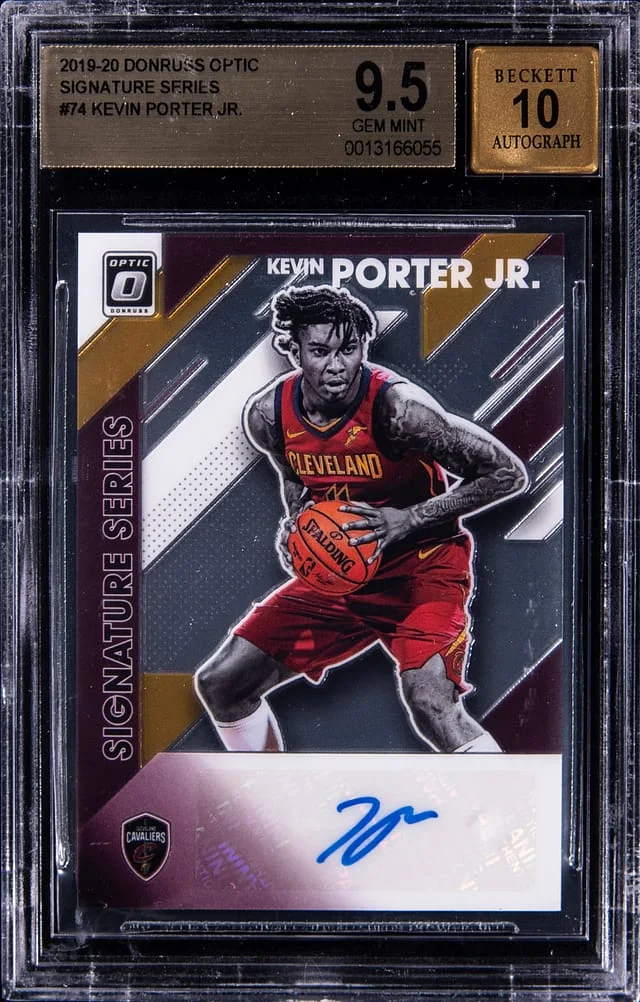 2019-20 Donruss Optic Kevin Porter Jr. Signature Series #SS-KPJ card image