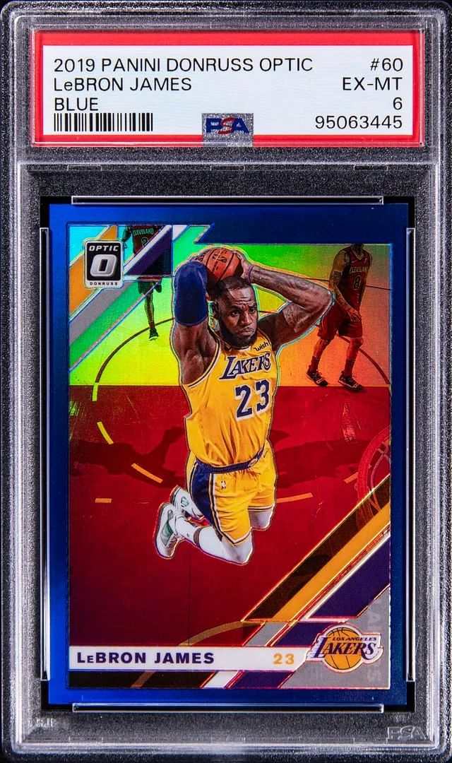 2019-20 Donruss Optic LeBron James Hyper Pink #60 card image