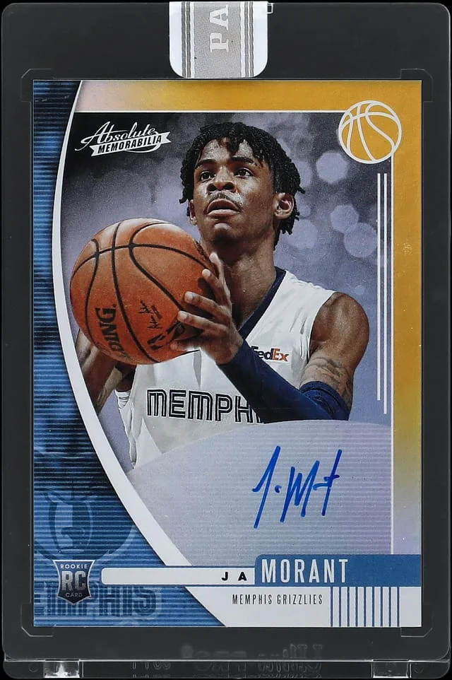 2019-20 Panini Absolute Ja Morant Memorabilia White Box 1/1 #RV-JMT card image