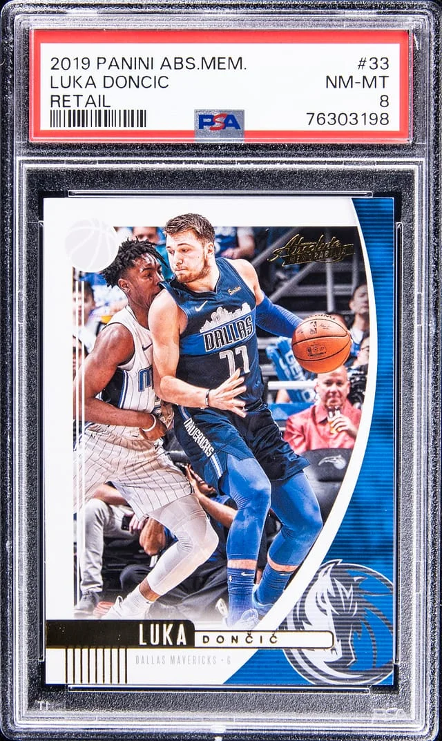 2019-20 Panini Absolute Luka Doncic Memorabilia Retail #33 card image