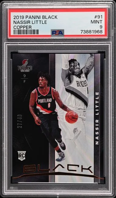 2019-20 Panini Black Nassir Little Copper #91 card image