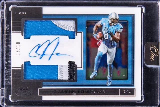 2019-20 Panini Calvin Johnson One #161 card image