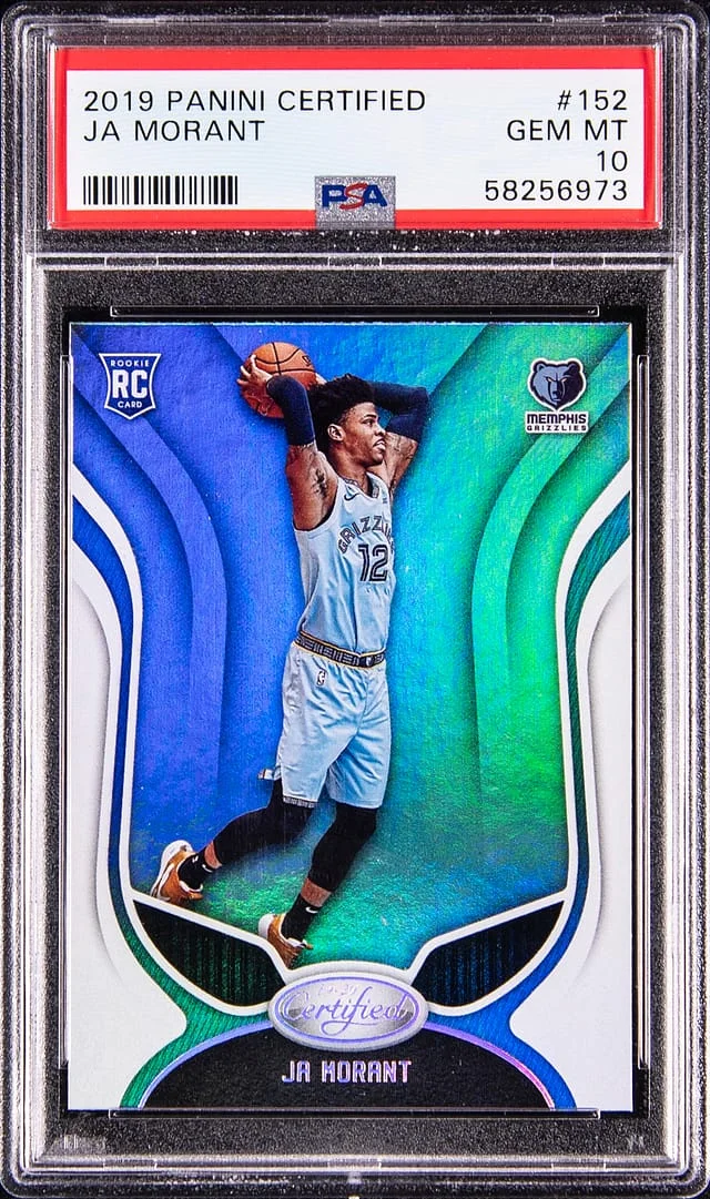 2019-20 Panini Certified Ja Morant #152 card image