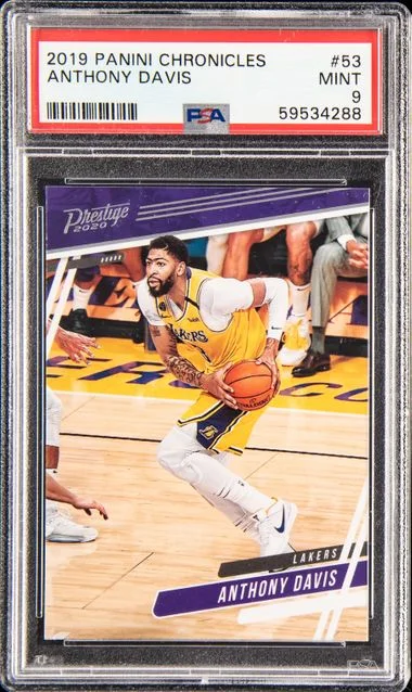 2019-20 Panini Chronicles Anthony Davis #53 card image