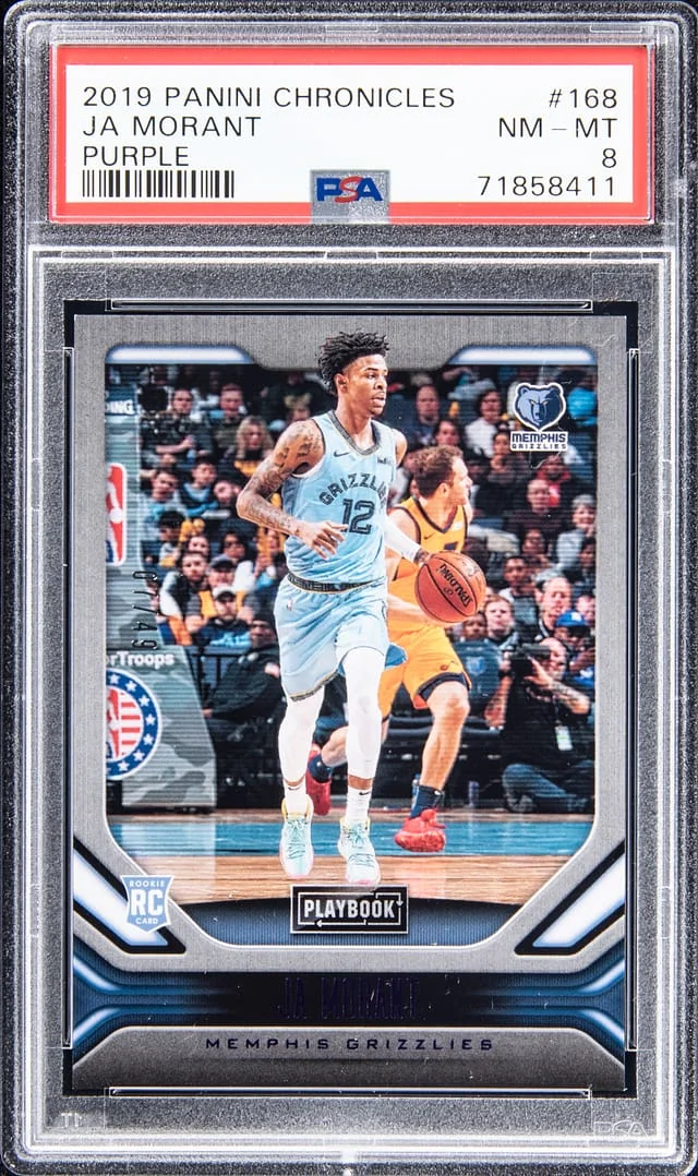 2019-20 Panini Chronicles Ja Morant #168 card image