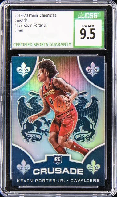 2019-20 Panini Chronicles Kevin Porter Jr. Crusade Silver #523 card image