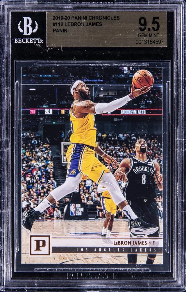 2019-20 Panini Chronicles LeBron James #112 card image
