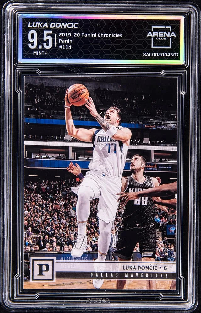 2019-20 Panini Chronicles Luka Doncic - AC MINT+ 9.5 #114 card image