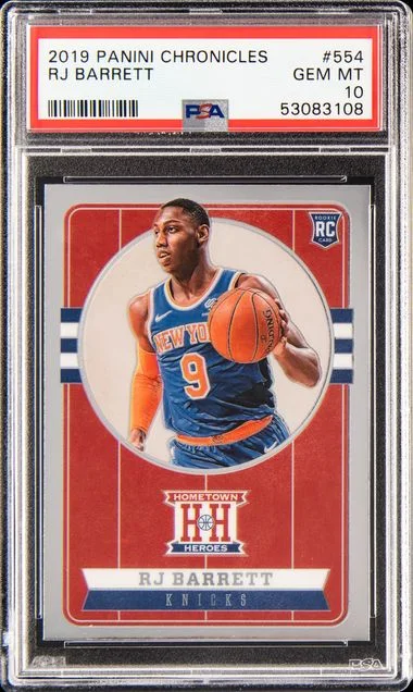 2019-20 Panini Chronicles Rj Barrett #554 card image
