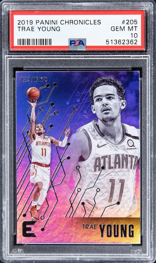 2019-20 Panini Chronicles Trae Young #205 card image