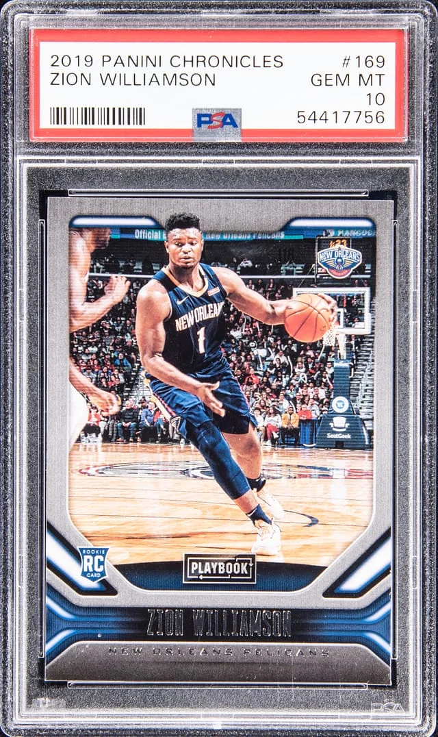 2019-20 Panini Chronicles Zion Williamson #169 card image