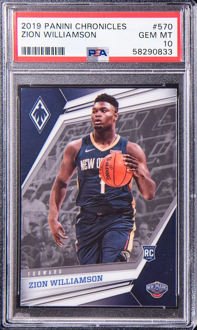 2019-20 Panini Chronicles Zion Williamson #570 card image
