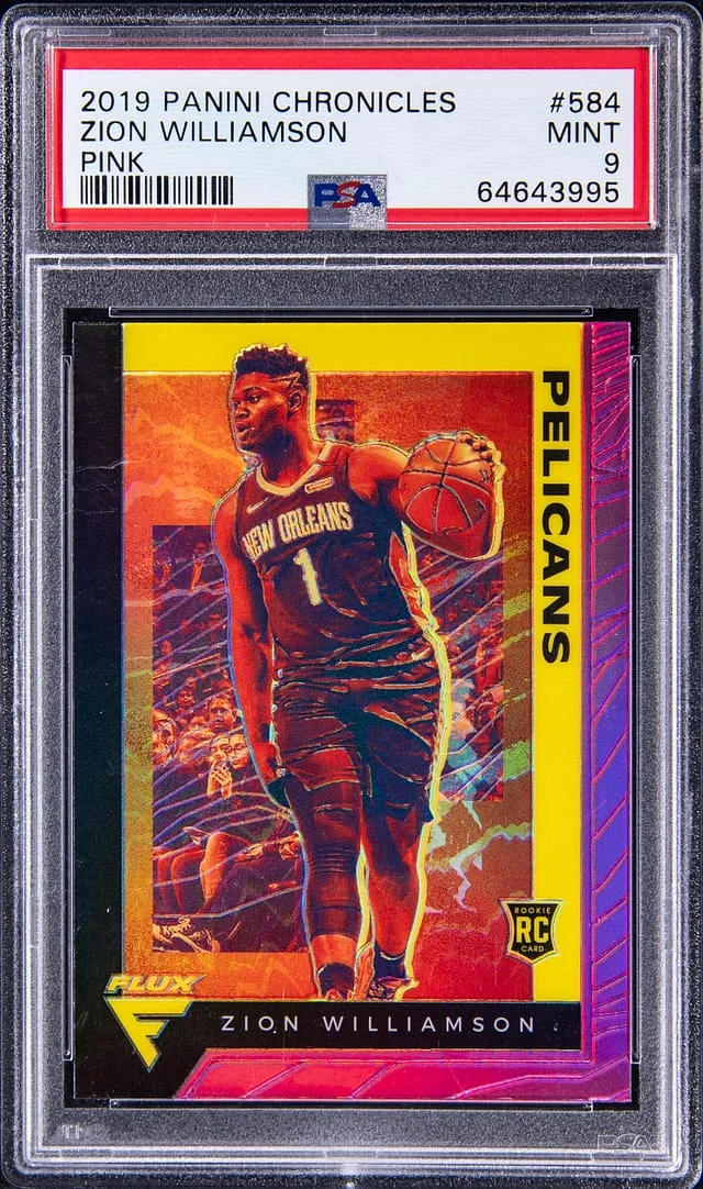 2019-20 Panini Chronicles Zion Williamson #584 card image