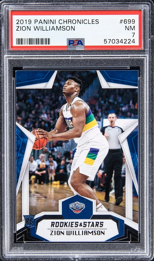 2019-20 Panini Chronicles Zion Williamson #699 card image