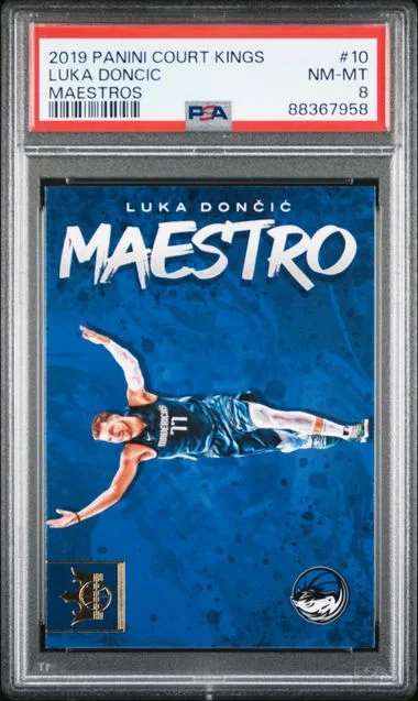 2019-20 Panini Court Kings Luka Doncic Maestros #10 card image