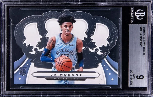 2019-20 Panini Crown Royale Ja Morant #29 card image