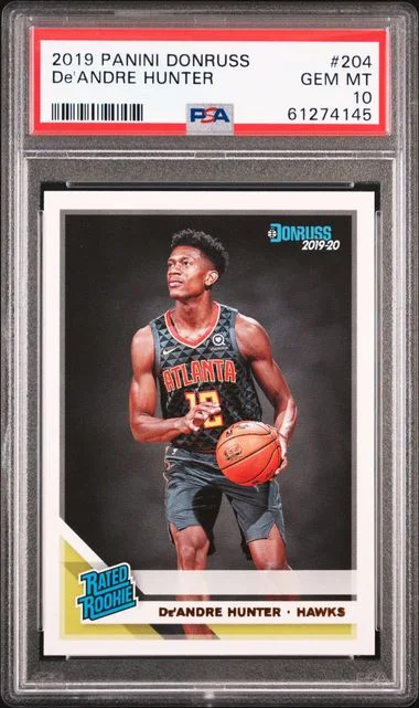2019-20 Panini Donruss De'Andre Hunter #204 card image