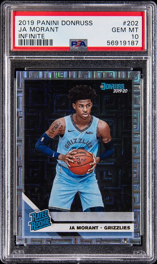 2019-20 Panini Donruss Ja Morant Infinite #202 card image