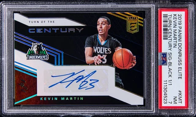 2019-20 Panini Donruss Kevin Martin Elite Turn of the Century #TC-KMT card image