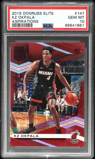 2019-20 Panini Donruss KZ Okpala Elite Aspirations #147 card image