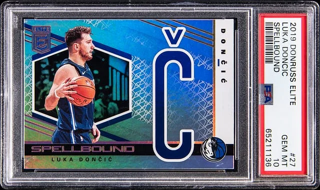 2019-20 Panini Donruss Luka Doncic Elite Spellbound #27 card image