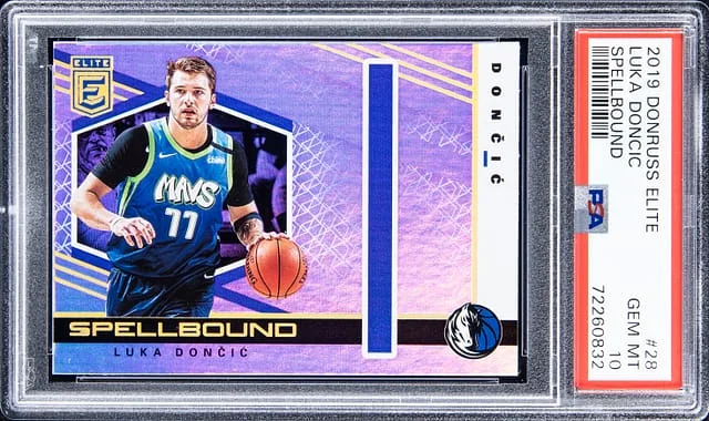 2019-20 Panini Donruss Luka Doncic Elite Spellbound #28 card image