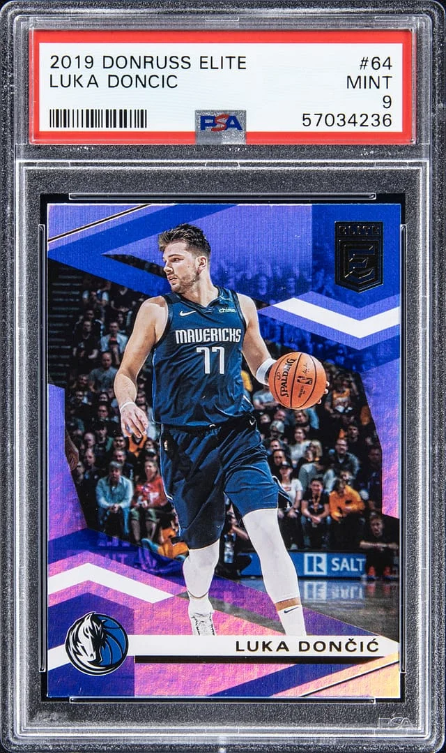 2019-20 Panini Donruss Luka Doncic Elite #64 card image