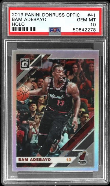 2019-20 Panini Donruss Optic Bam Adebayo Holo #41 card image