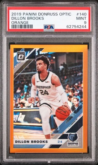 2019-20 Panini Donruss Optic Dillon Brooks Orange #140 card image