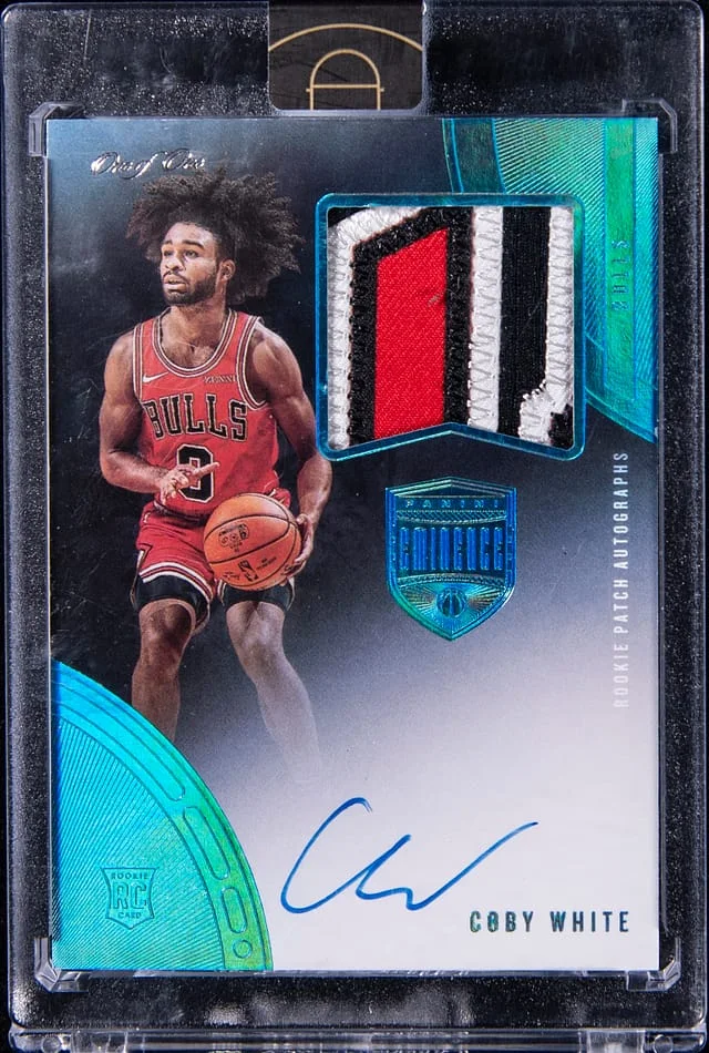 2019-20 Panini Eminence Coby Patch Autograph Platinum #RPA-CW card image