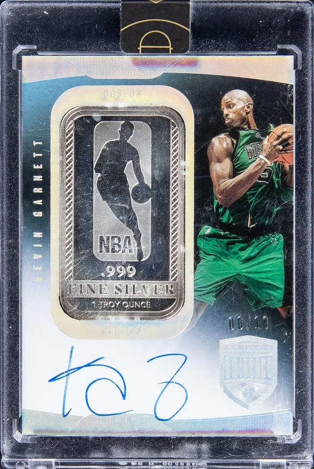2019-20 Panini Eminence Kevin Garnett Logoman Autograph #LA-KGN card image