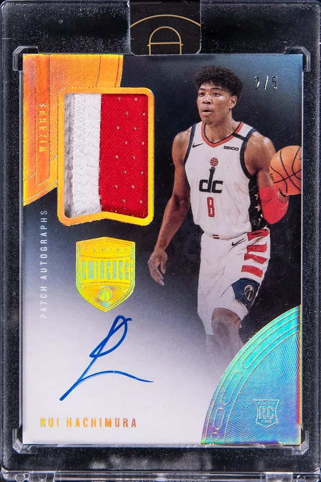 2019-20 Panini Eminence Rui Hachimura Patch Autographs #PA-RHM card image