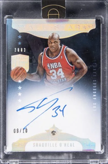 2019-20 Panini Eminence Shaquille O'Neal All-Star Diamond Signatures #AS-S05 card image
