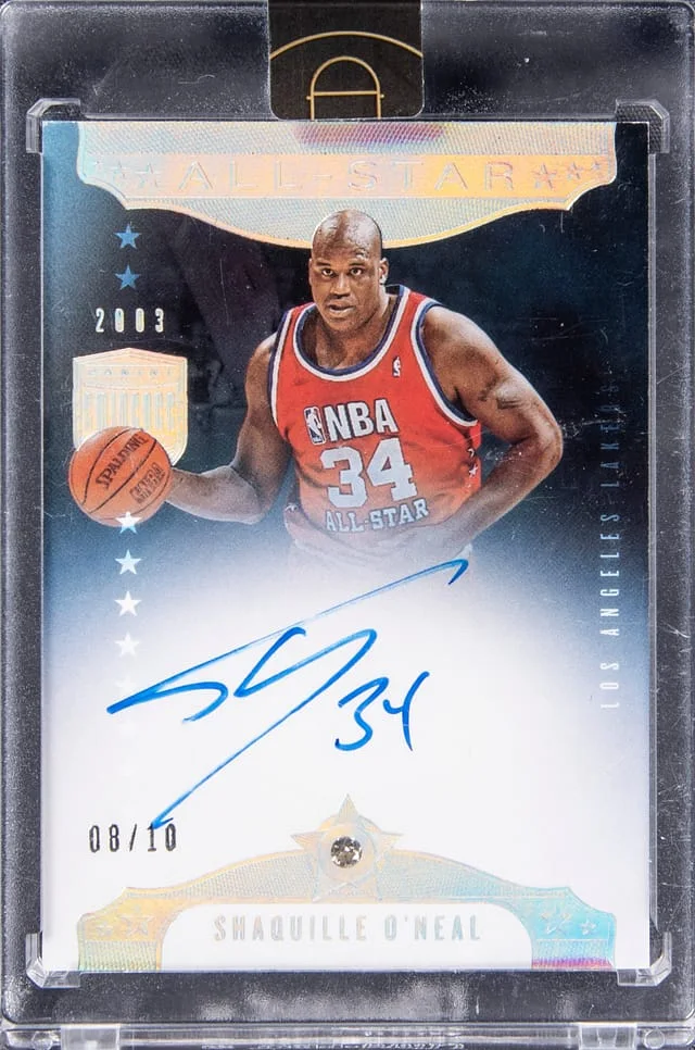 2019-20 Panini Eminence Shaquille O'Neal All-Star Diamond Signatures #AS-SO5 card image