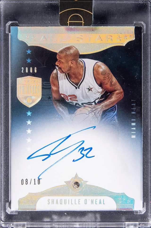 2019-20 Panini Eminence Shaquille O'Neal All-Star Diamond Signatures #AS-SO8 card image