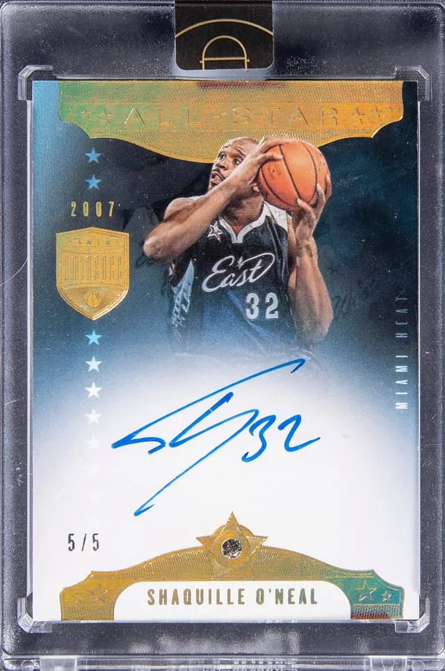 2019-20 Panini Eminence Shaquille O'Neal All-Star Diamond Signatures #AS-SO9 card image