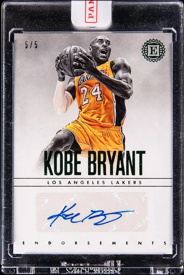 2019-20 Panini Encased Kobe Bryant Endorsements #EN-KBR card image