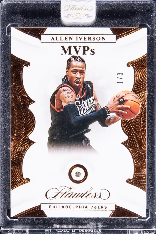 2019-20 Panini Flawless Allen Iverson Bronze #172 card image