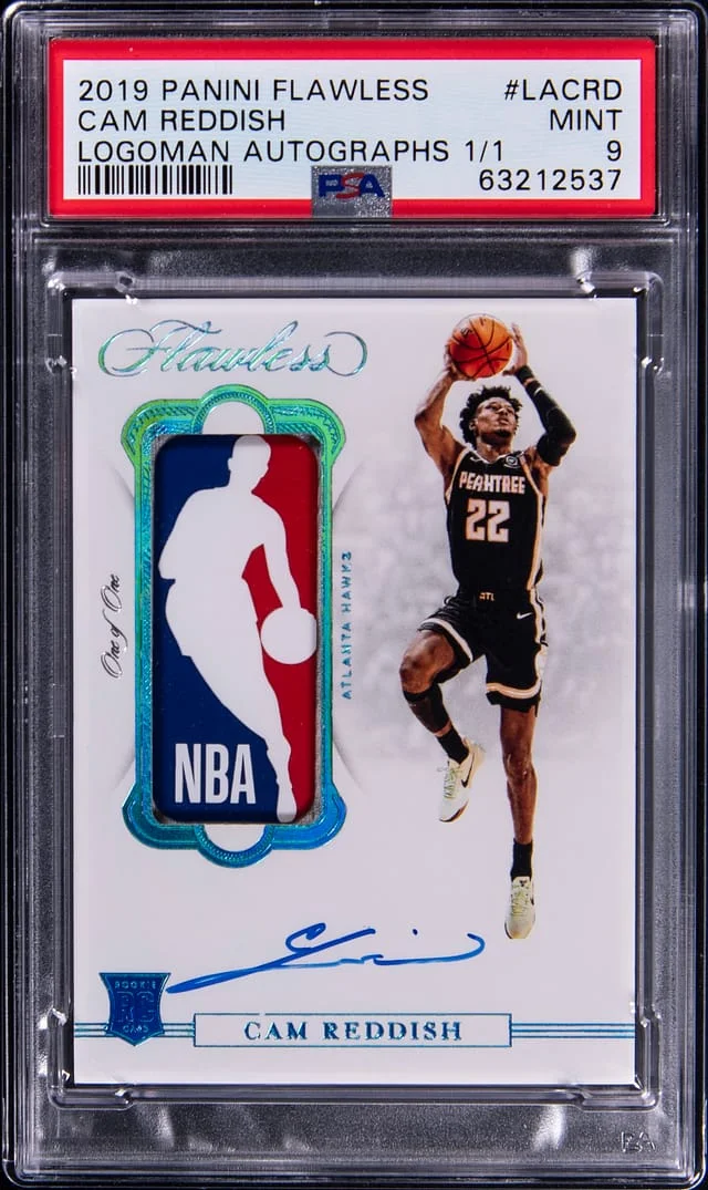 2019-20 Panini Flawless Cam Reddish Logoman Autographs #LA-CRD card image