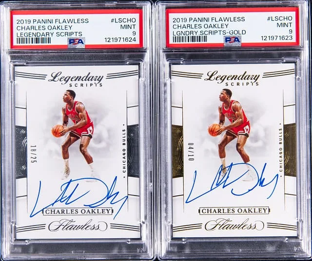 2019-20 Panini Flawless Charles Oakley Legendary Scripts #LS-CHO card image